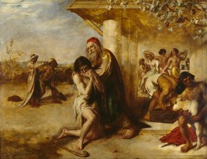 عودة الضال التائب إلى أبيه قبل عام 1841 بواسطة وليام إيتي