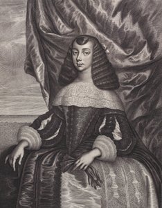 كاثرين براغانزا ، 1662. بواسطة وليام فيثورن