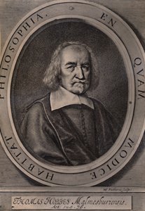 توماس هوبز ، الفيلسوف الإنجليزي ، c1668 1894 بواسطة وليام فيثورن