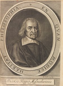 صورة لتوماس هوبز 1588-1679 ، 1642. بواسطة وليام فيثورن الأكبر