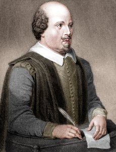وليام شكسبير ، الشاعر والكاتب المسرحي الإنجليزي ، 1820. بواسطة ويليام فايند