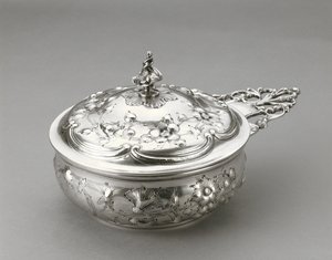بوررينجر مع غطاء ، ج. 1856 (فضة) بواسطة وليام فوربس