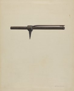 بندقية فخ ، ج. 1936. بواسطة وليام فرانك