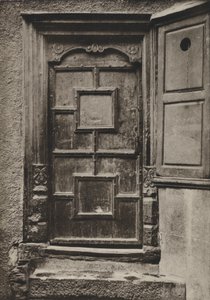 Doorway ، شارع Looe ، بليموث (b / w photo) بواسطة وليام جالسوورثي ديفي
