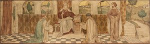 حكاية المواهب حوالي 1884 (زيت على قماش). بواسطة وليام جورج ريتش
