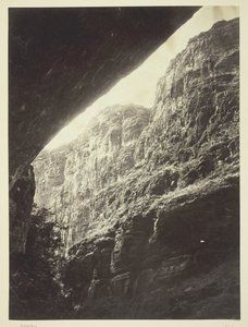 Cañon of Kanab Wash ، نهر كولورادو ، باتجاه الجنوب ، 1872. بواسطة ويليام اتش بيل
