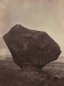 صخرة جاثمة ، روكر كريك ، أريزونا ، 1872. بواسطة ويليام اتش بيل