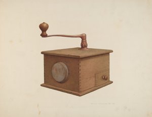مطحنة القهوة ، ج. 1940.