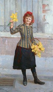 صورة ملكة جمال جيرتي ميللر ، 1893