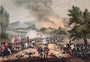معركة بومبال ، 12 مارس 1811 ، نقشها توماس ساذرلاند (BC1785)
