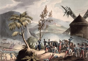 معركة دوريا ، 17 أغسطس 1808 ، نقشها توماس ساذرلاند (BC1785) (أكواتينت) بواسطة وليام هيث