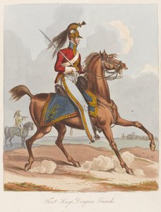 الحرس الأول ملوك التنين ، 1820 (ألوان مائية) بواسطة وليام هيث