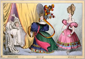 ليلة الظهيرة ، ج .1828 (نقش يدوي)