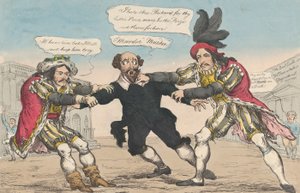 ريتشاردز المنافس ، أو Sheakspear في خطر 18 مايو 1814. بواسطة وليام هيث