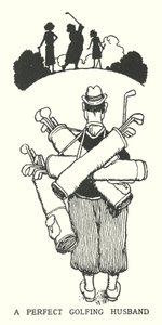 A Perfect Golfing Husband (litho) بواسطة وليام هيث روبنسون