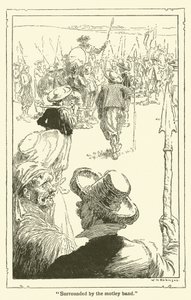 رسم توضيحي لـ Don Quixote (litho) بواسطة وليام هيث روبنسون