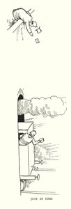 رسم توضيحي للسكك الحديدية Ribaldry بواسطة W Heath Robinson (litho) بواسطة وليام هيث روبنسون