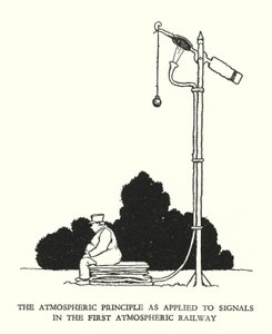 رسم توضيحي للسكك الحديدية Ribaldry بواسطة W Heath Robinson (litho) بواسطة وليام هيث روبنسون