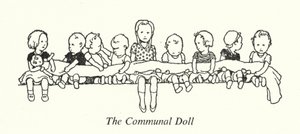 The Communal Doll (litho) بواسطة وليام هيث روبنسون