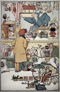 ذا شوب شوب ، 1900 (طباعة) بواسطة وليام هيث روبنسون