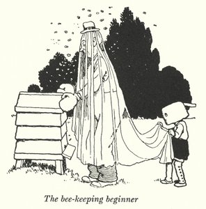The bee-keeping beginner (litho) بواسطة وليام هيث روبنسون