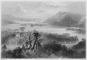 Hazlewood and Lough Gill ، سليجو (نقش)