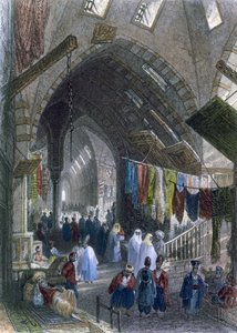 مشهد في تشارتشي ، c.1850 بواسطة وليام هنري بارتليت