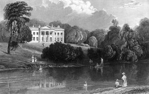 Debden Hall ، Essex ، 1833 بواسطة وليام هنري بارتليت