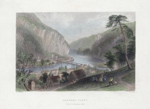 هاربرز فيري (من جانب بوتوماك) ، حانة. 1839 (نقش يدوي)