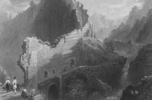 جدران أنطاكية المدمرة ، Anathoth القديمة بواسطة وليام هنري بارتليت