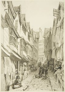The Pithay (غسل القلم والحبر على الورق) بواسطة وليام هنري بارتليت