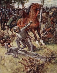 ثم ترك الحياة ، أخذ إيرل بيرسي الرجل الميت باليد ، من Ballads of Famous Fights ، الطبعة الأولى ، 1920