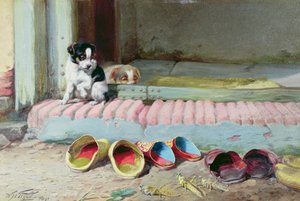 صديق أو عدو ، 1891 بواسطة وليام هنري هاميلتون ترود