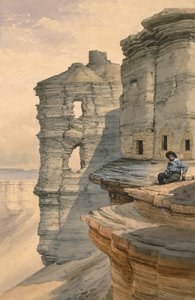 كليف هاوسيز في ريو مانكوس ، كولورادو ، 1878. بواسطة وليام هنري هولمز