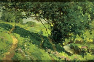 رسم تخطيطي أصلي لـ The Wanderlusters 'Rest ، كاليفورنيا. 1915. بواسطة وليام هنري هولمز