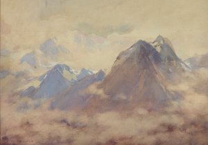 ملك القدير ، انطباع من جبال الأنديز العالية ، 1910. بواسطة وليام هنري هولمز