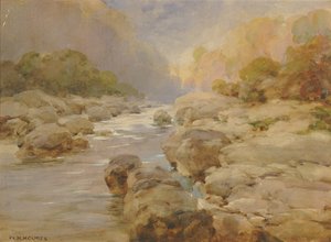 روك كريك غير معدل ، حوالي عام 1910. بواسطة وليام هنري هولمز