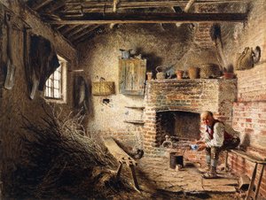 إفطار The Woodcutters ، c.1832-1834 بواسطة وليام هنري هنت