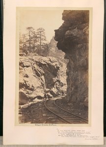 كلير كريك كانيون كولورادو بواسطة وليام هنري جاكسون