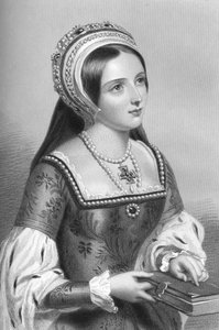 كاثرين بار 1512-1548 ، الزوجة السادسة للملك هنري الثامن ، 1851. بواسطة وليام هنري موت