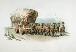 عربة المسرح ، 1805 بواسطة وليام هنري باين
