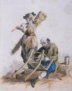 كرسيان رئيسيان ، شخصيات إقليمية ، 1804 بواسطة وليام هنري باين