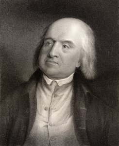 جيريمي بينثام ، منقوش بواسطة S. Freeman (1773-1857) من "معرض الصور الوطنية ، المجلد الرابع" ، تم نشره عام 1835
