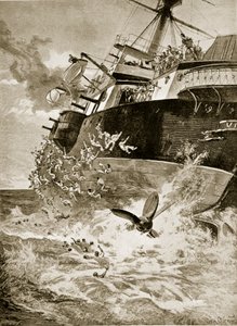 انقلب السفينة الملكية فيكتوريا ، في 22 يونيو 1893