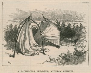 اسكتشات حياة الغجري. غرفة نوم البكالوريوس ، Mitcham Common