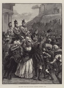 زيارة الملكة الأولى إلى اسكتلندا ، إدنبرة ، 3 سبتمبر 1842