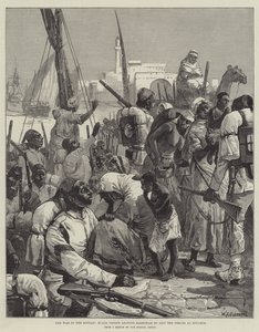 الحرب في السودان ، القوات السوداء تغادر مسواة للانضمام إلى القوات في سواكيم بواسطة وليام هيشام أوفرند