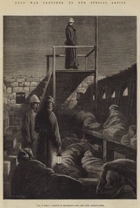 Zulu War اسكتشات ، كل شيء على ما يرام !، رسم في Bromhead&39;s Post ، New Fort ، Rorke&39;s Drift