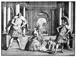 Berenstat ، Cuzzoni و Senesino c1725. بواسطة وليام هوغارث