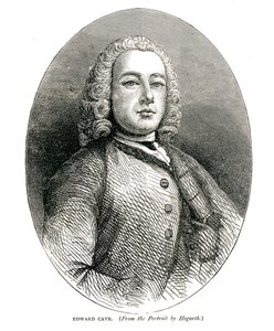 إدوارد كيف ، c.1700s بواسطة وليام هوغارث